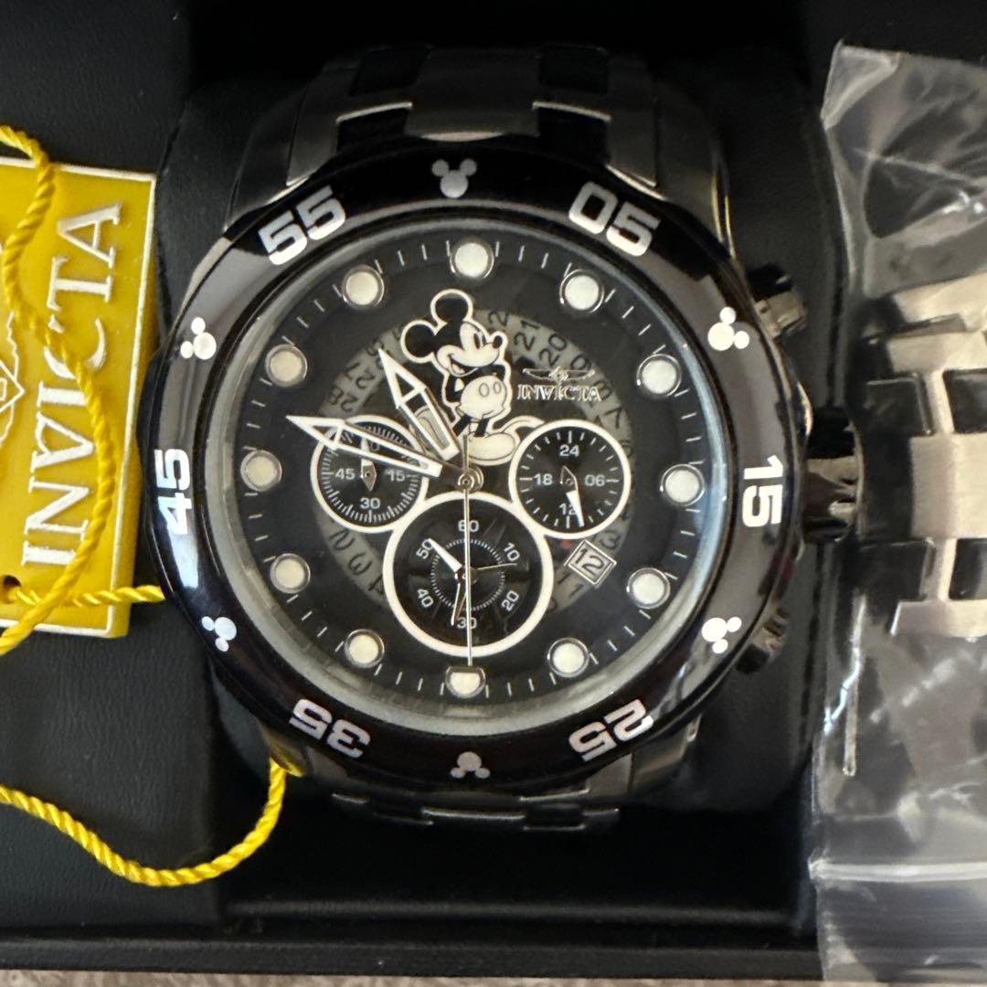 Used INVICTA Disney Mickey Mouse Watch Quartz Disney