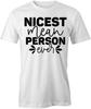 NICEST MEAN PERSON EVER TShirt Tee Short-Sleeved Cotton CLOTHING S1WSA245