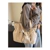 Canvas Tote Bag For Women With Zipper Closure And Inner Pouch For Daily Use