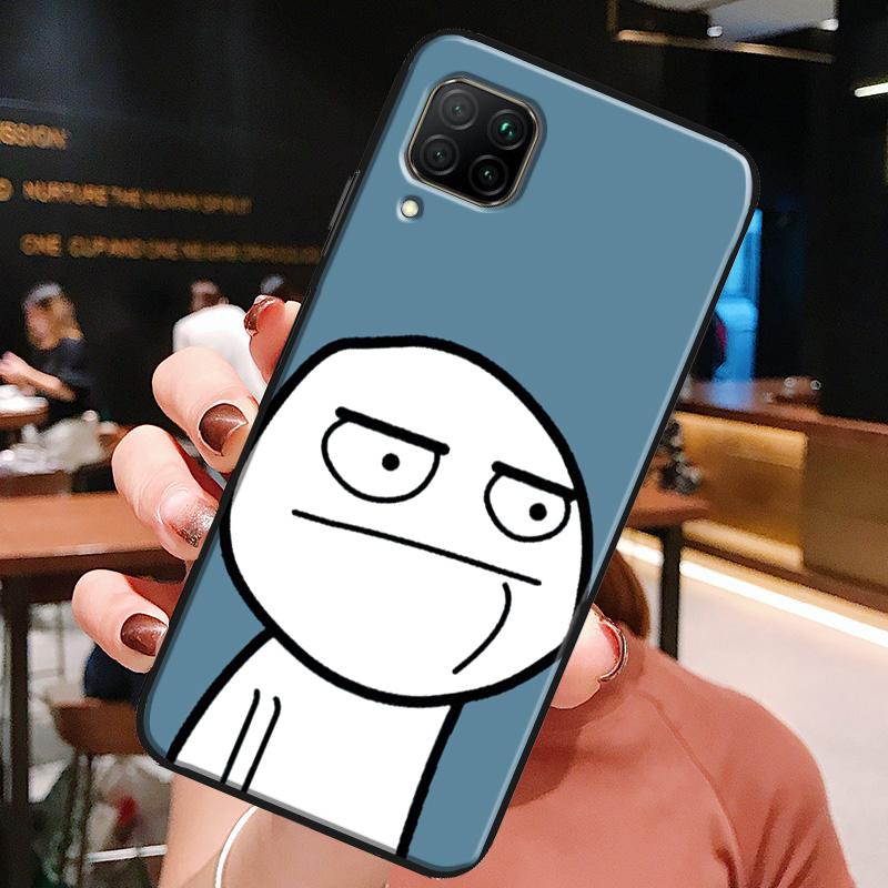 Funny Man Middle Finger For Huawei Honor X8a X7a X9a X8 50 70 90 Lite Magic5 Pro P20 P30 P40 P50 P60 Nova 9 5T Case