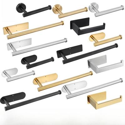 Stainless Steel Punch-Free Wall-Mounted Toilet Paper Holder