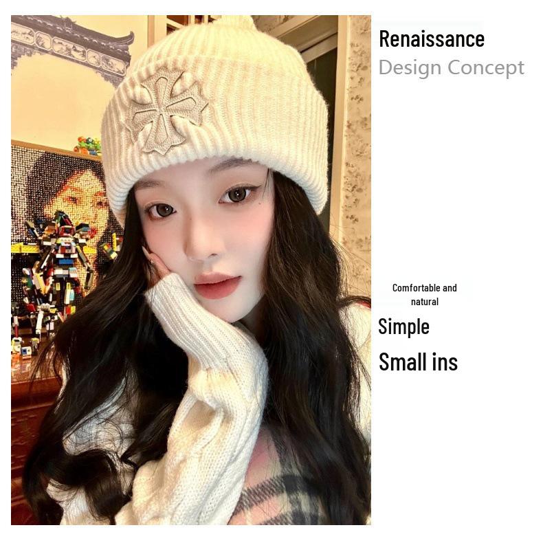 Korean Style Hyuna Celebrity Knit Hat - Warm, Soft & Versatile for Autumn/Winter