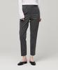 MUSINSA STANDARD WOMAN Women'S Slim Straight Hidden Banding Slacks [Medium Gray]