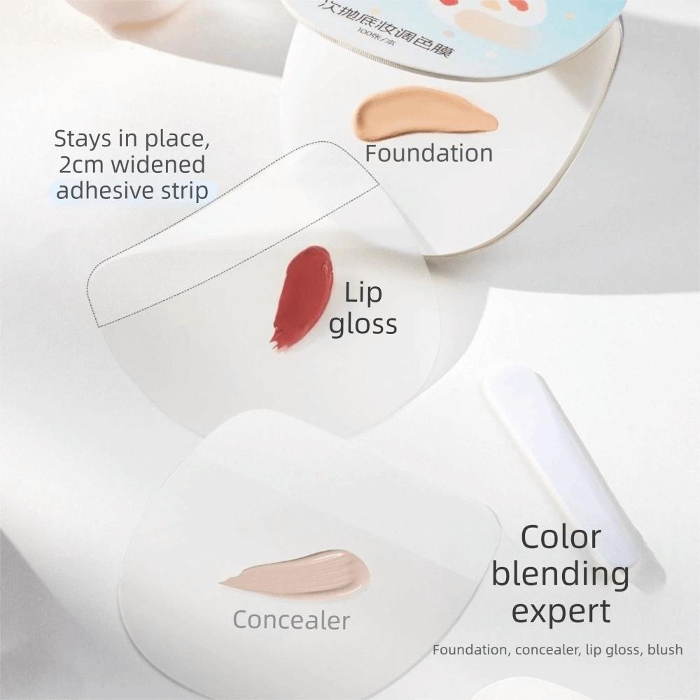 Portable Makeup Color Mixing Paper No-wash Makeup Color Mixing Tools  Makeup Accessories