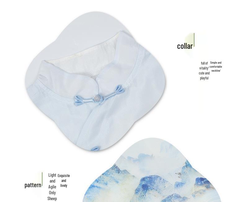 Kids' Chinese Hanfu Costume: Boys' Spring/Summer Long-Sleeve & Girls' Tang Suit Performance Set