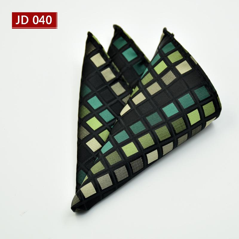 Men's Jacquard Tuxedo Pocket Square Scarf, Foldable, 25cm, New 2025