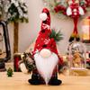Non-woven Faceless Elf Doll Knitted Dwarf Doll Ornaments Cute Christmas Crutch Doll  Living Room