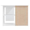 Scrivania Angolare Bianca 145 x 100 x 76 cm Truciolato