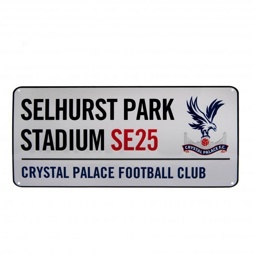 Crystal Palace FC Selhurst Park Stadium SE25 Metal Plaque