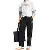 Li Ning Sports Lifestyle Serie Logo Buchstaben Farbblock Gestrickte Sporthose Herren Unterteile AKLW337-3