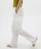 Leuba Comfort String Cargo Pants - White