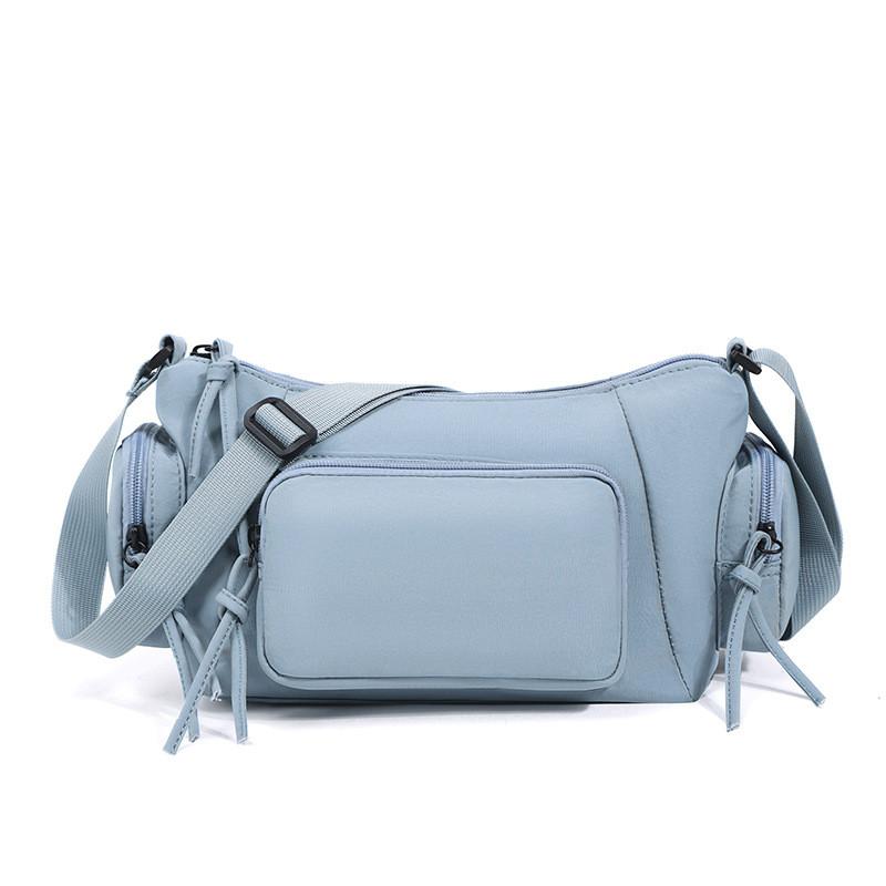 Oxford Fabric Womens Casual Shoulder Bag With Multiple Pockets For Travel And Daily Use