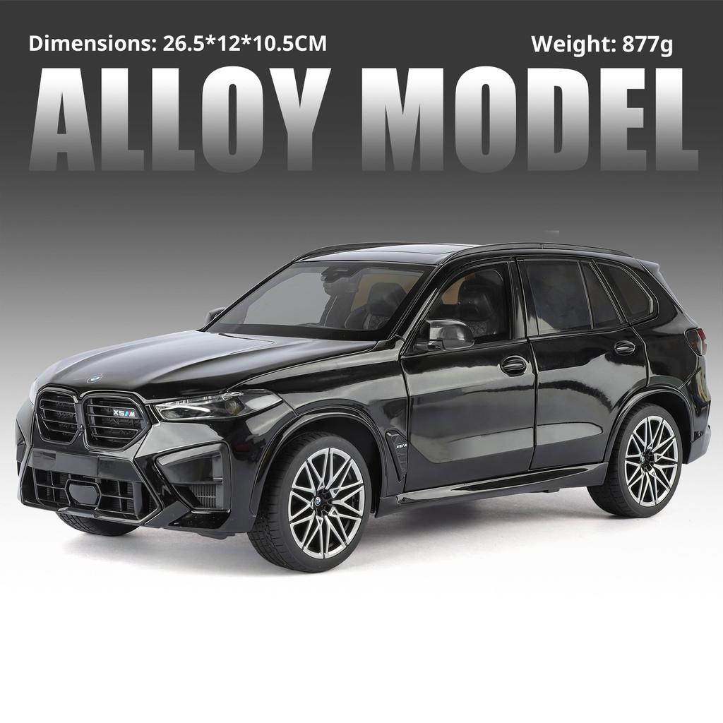 BMW X5m Car Model Simulation Alloy Die-cast Car Model 1:18 Off-road Vehicle Boy Toy Car Collection Ornament Gift