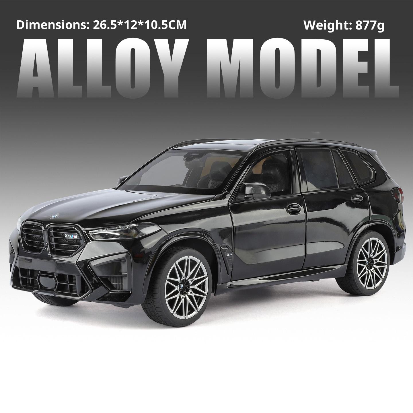 

BMW x5m модель автомобіля симуляція сплав лиття під тиском модель автомобіля 1:18 позашляховик хлопчик іграшка машина колекція прикраса подарунок