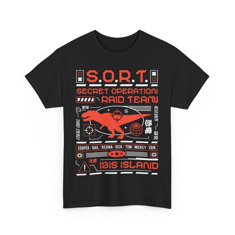 

Ibis Island Aesthetic Unisex T-Shirt. Dino Crisis Video Game. Survival Horror. 4XL