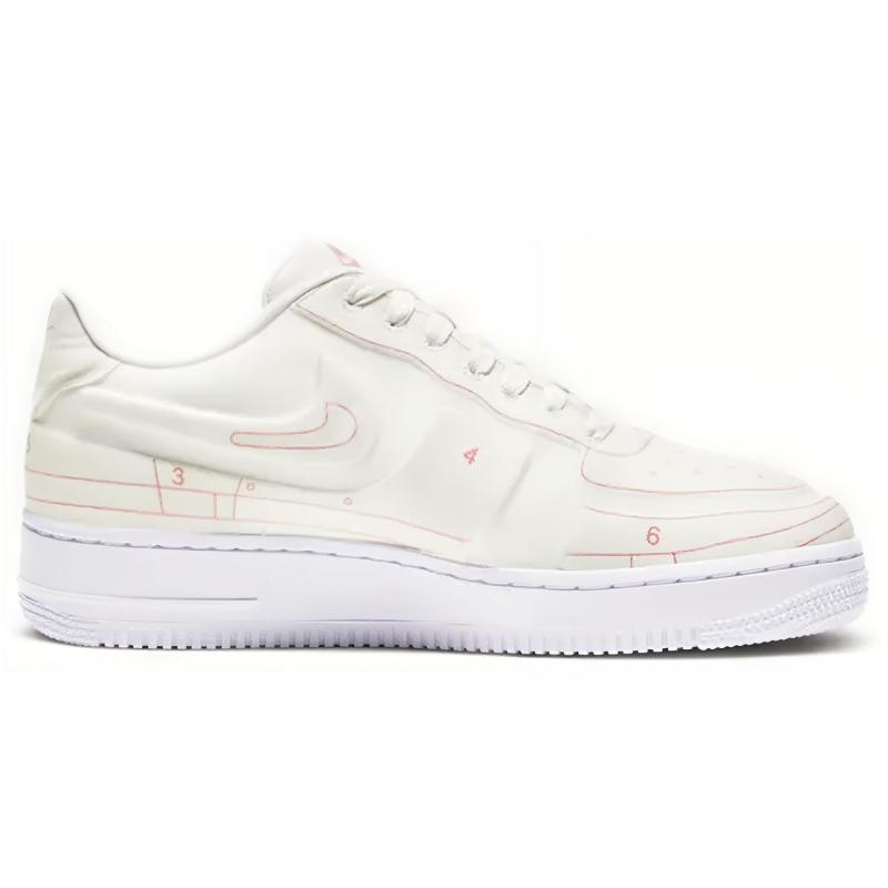 Nike Air Force 1 Low '07 Lx Blueprint Summit White Women's Sneakers CI3445-100