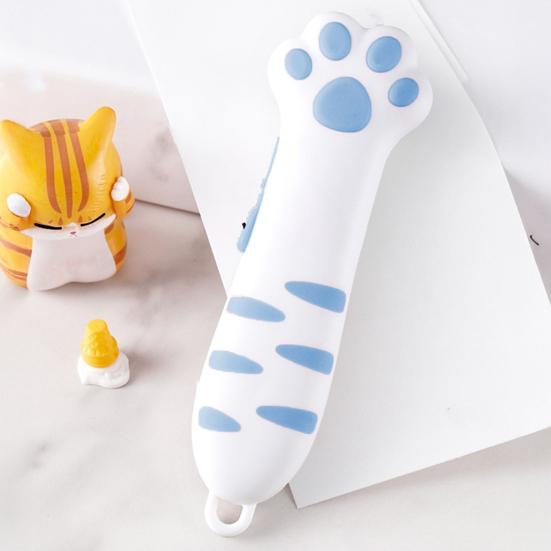 Cat Claw Knife Retractable Cute Cat-Shaped Packing Tape Cutter for Women Portable Unpacking Tool Practical Gift for Cat Lovers And Girls