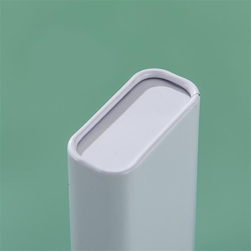 White Mini Portable Chewing Gum Organizer Box Flip Cover With Lid Small Capsule Medicine Storage Tin Box Candy Packaging Box