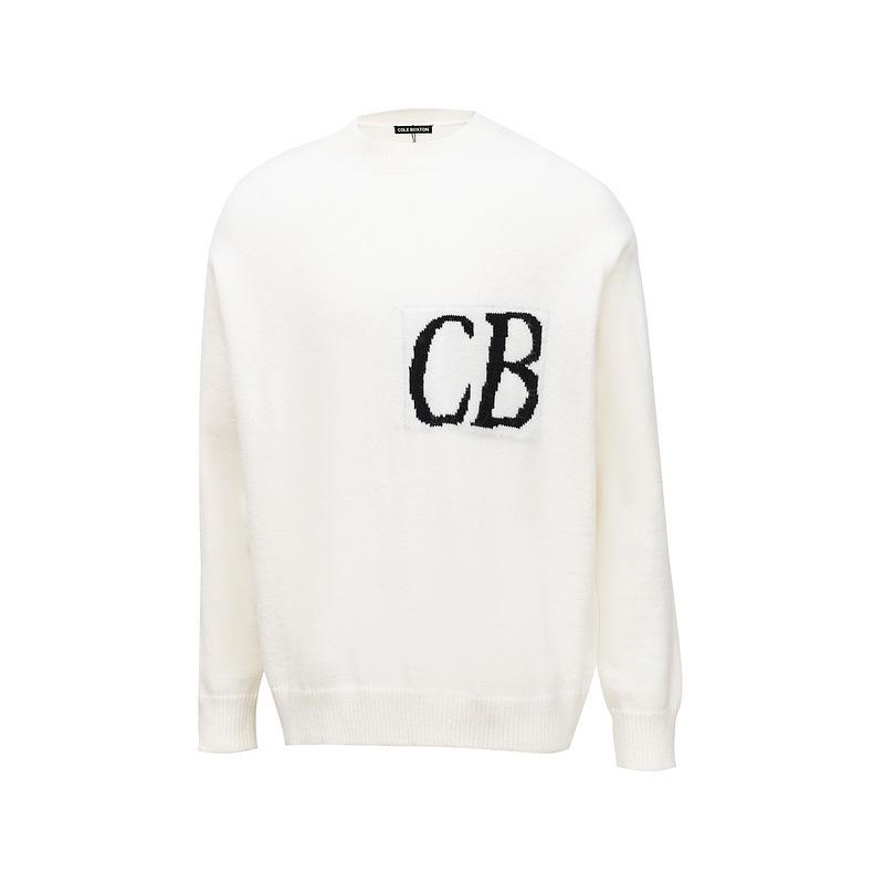 Cross-Border Cole Buxton Casual Retro Wool Sweater - Trendy American Style, Plus Size Men's Outerwear