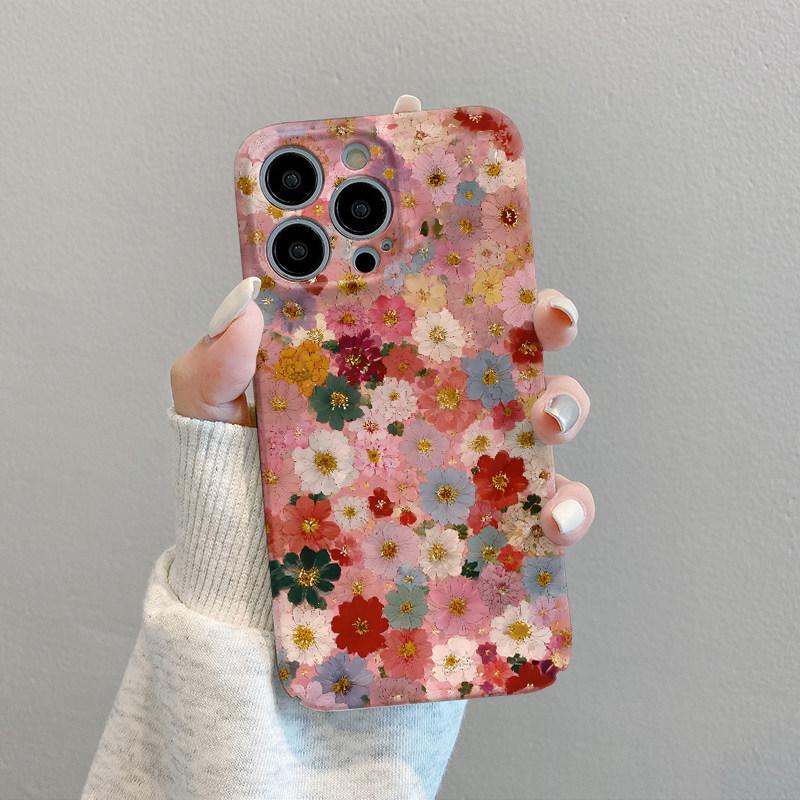 

Floral Creative Phone Case for iPhone 14, 15, 16, 17 Pro Max iPhone 17 Pro