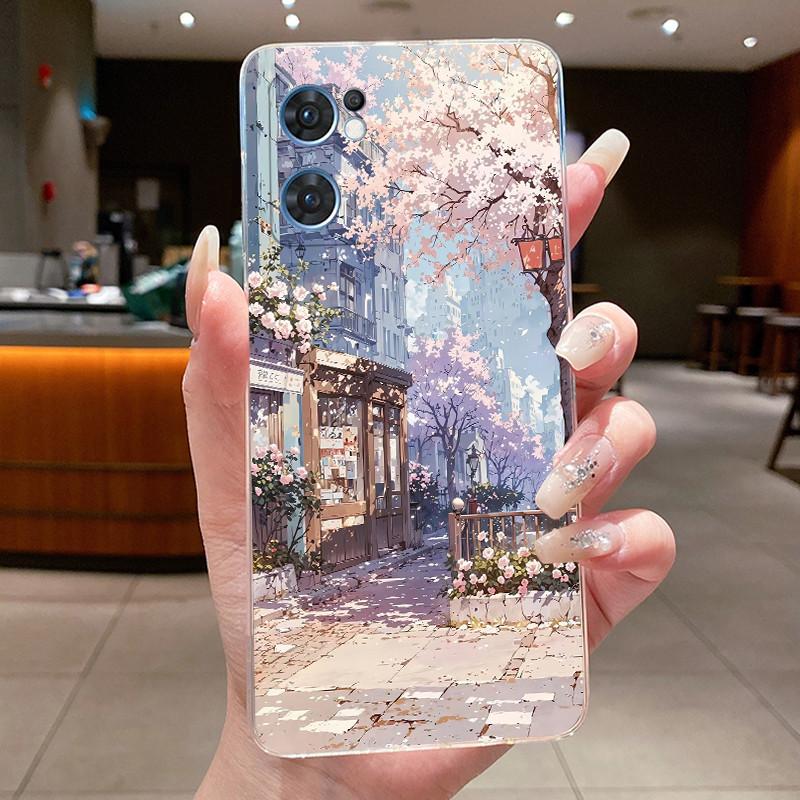 Casing For OPPO Reno 7 Reno7 4G 5G Phone Case CPH2363 CPH2371 Luxury Dragon Cute Cool Boys Girls Transparent Soft TPU Back Cover