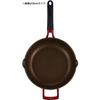 Thermos Durable Series Multi-Pan Stir-Fry Pot 30cm Red IH Compatible KFJ-030W R