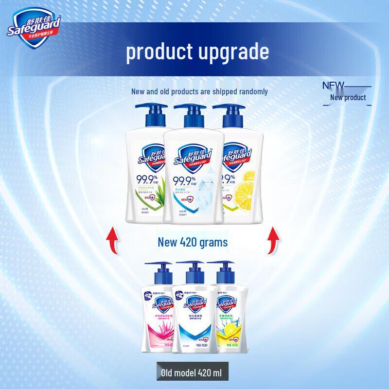 Safeguard Hand Wash Twin Pack (Pure White & Aloe)