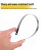 High-Speed Carbon Steel Hacksaw with Fine High Manganese Blade for Metal and Wood Cutting