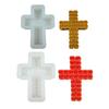 Silicone Resins Molds Rose Cross Candle Mold Pasters Fondant Mold Home Decors
