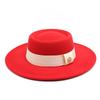 Hat Women'S Season Versatile Wool British Vintage French Celebrity Winter Felt Hat Hepburn Jazz Top Hat