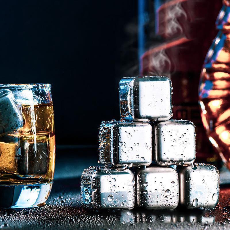 Minai 304 Stainless Steel Whiskey Chilling Stones