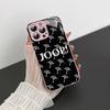 Famous Printed J-JoopS Logo Tempered Glass For Iphone 14 13 12 11 Pro Mini XS MAX 14Plus X XS XR Fundas