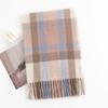 Fashion commuter imitation cashmere scarf Fashion versatile scarf Women's clear and simple scarf Warm and cold-proof shawl