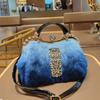 Leather Handbag Women's Bag New Autumn and Winter Fashion Versatile Temperament