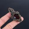 Garnet 999 Copper Wire Wrapped Pendant, Handmade Gemstone Pendant Jewelry, Gifts For Wife Brand New Pendant