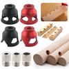 Right Angle Punching Guide Locator W/ 6/8/10 MM Drill Sleeve Aluminum Alloy Vertical Drill Guide for Woodworking