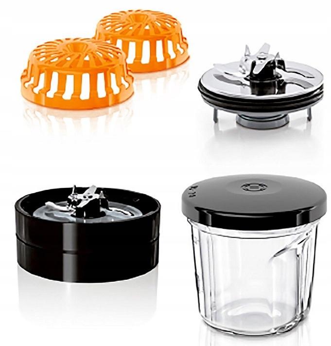 Bosch muz45xcg1 food processor 3-in-1 480ml Black/Clear