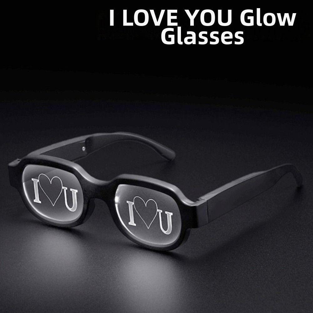 Special Effect LED Glasses Glowing Neon Sense of Technology Luminous Eyewear Red Eyes Cool Anime Flash Eye Glasses Kids Adults