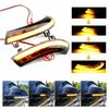 For VW Golf 5 Jetta MK5 Passat B6 Sequential LED Turn Signal Side Mirror Lights-