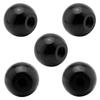 Othmro M10*35mm Nut Type Solid Black Ball Knob Bakelite Ball Handle Ball Handle Knob