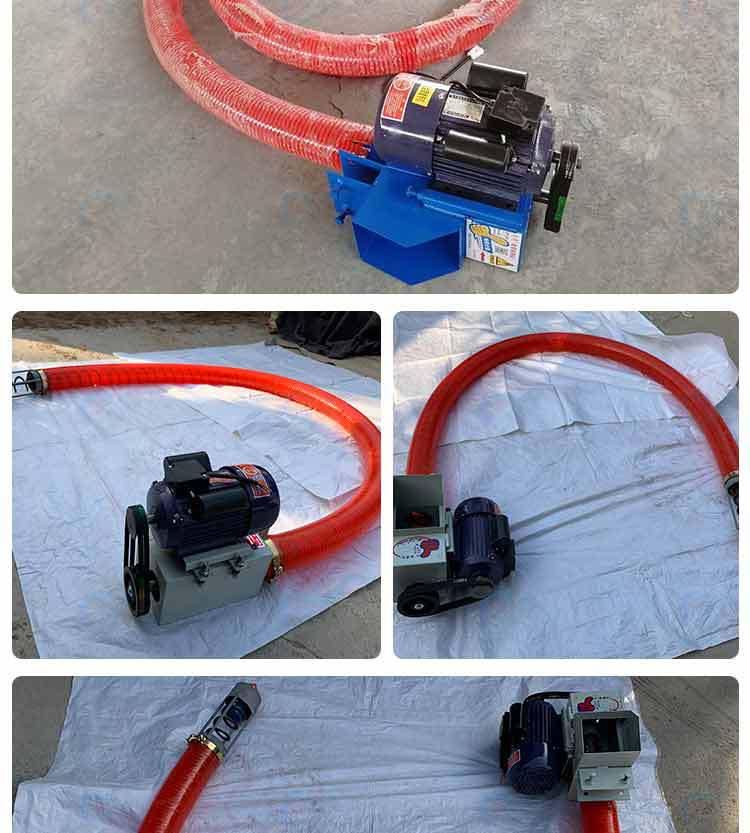 Compact Vehicle-Mounted Auger for Grain, Sand, and Cement