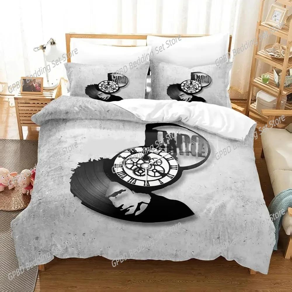 3D Print Indochine Rock Bedding Set For Bedroom Soft Modern Bedspreads Comefortable Kids Duvet Cover Quilt Cover And Pillowcase