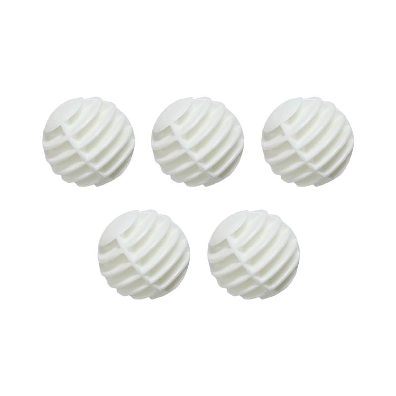 5 шт. Мячи для тренировки гольфа в помещении Синтетическая резина Полые Полосатые Мячи для тренировки гольфа Тренажеры для тренировки свинга белый
