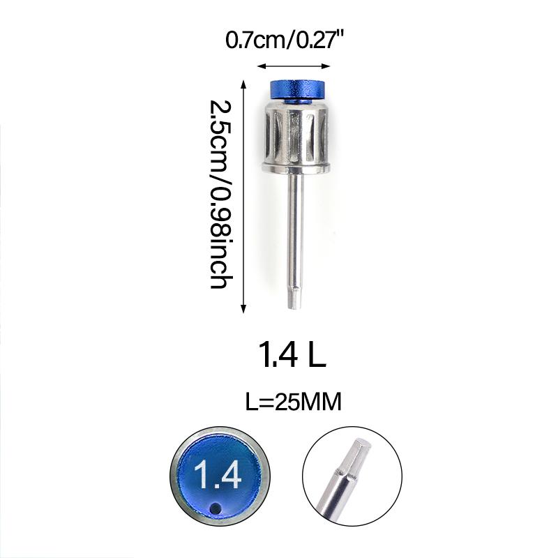 1 Stk. Dentalimplantatschrauben Drehmomentschraubendreher Schraubenschlüssel Universal Prothetische Treiber Zahnmedizinische Instrumente Werkzeuge Für Zahnarzt Material