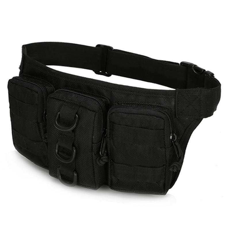 Utility Waterproof Oxford Fishing Waist Bag Tactical Hiking Outdoor Fanny Pack Camping Shoulder Bum Belt Sport Waist Bags
