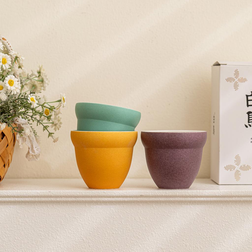 Creative Pig's Mouth Cup, Coffee Cup, Hand-held Cup, Espresso Coffee Cup, Ceramic Coke Cup, Niche Household Drinking Cup