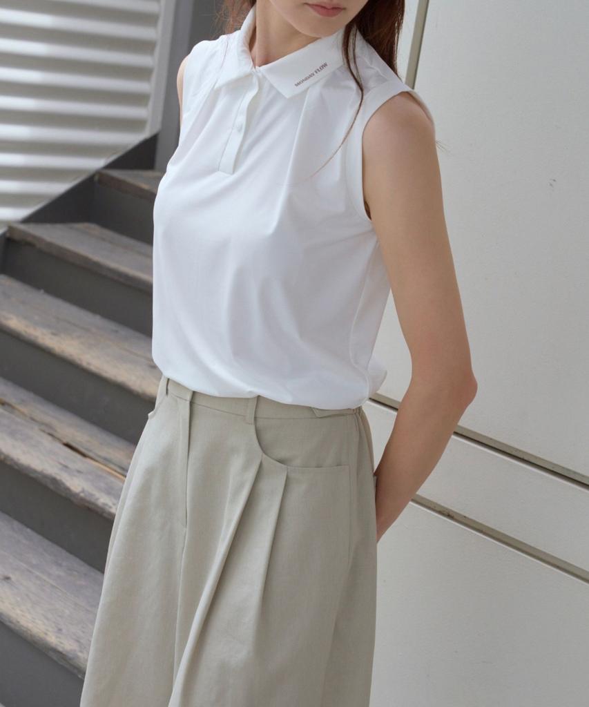 MONDAYFLOW Light Cool Sleeveless_White