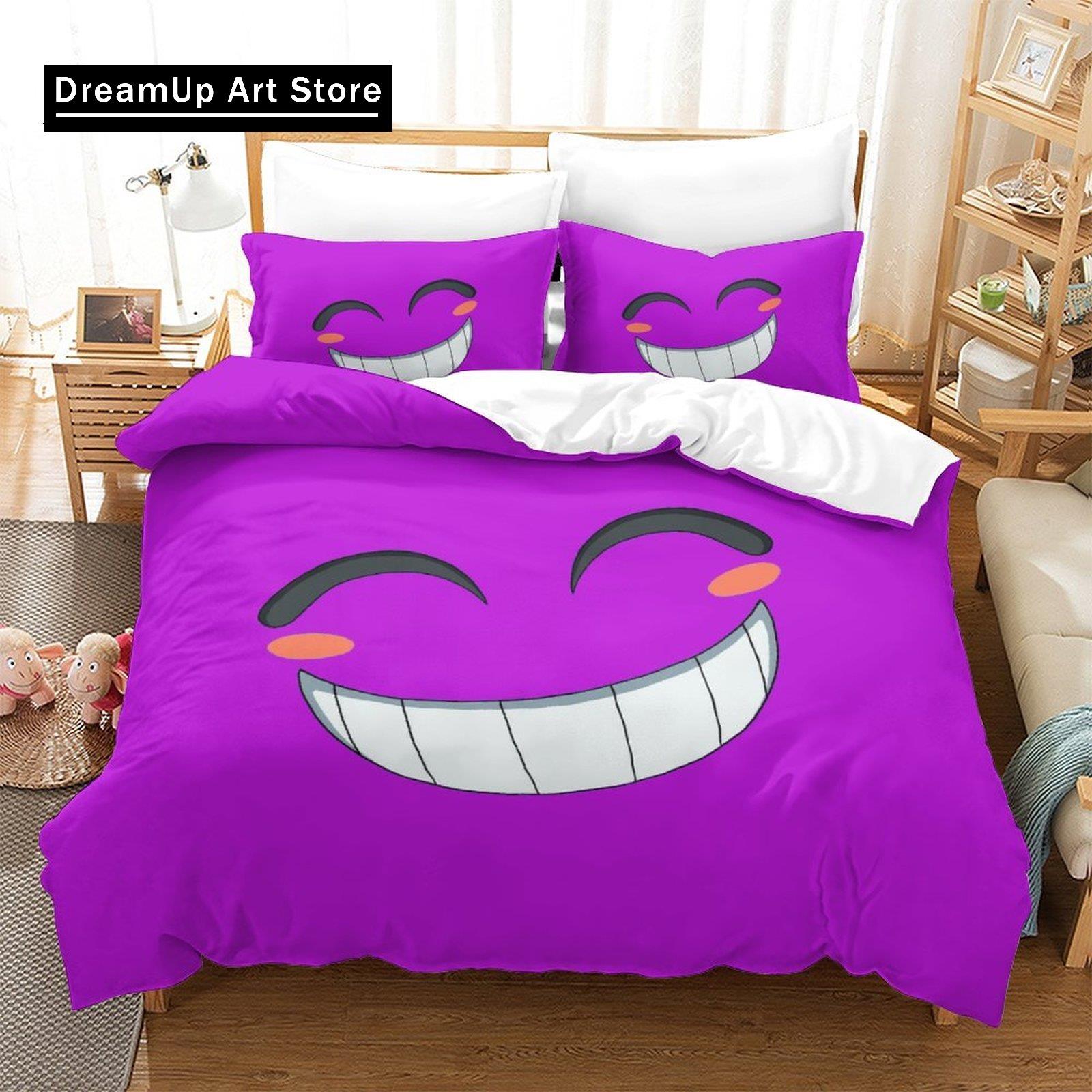 

3D Print Fashion Calixo Cartoon Merch Bedding Set Boys Girls Twin Queen Full Size Duvet Cover Pillowcase Bed Adult Bedroom EU Single 90x200cm