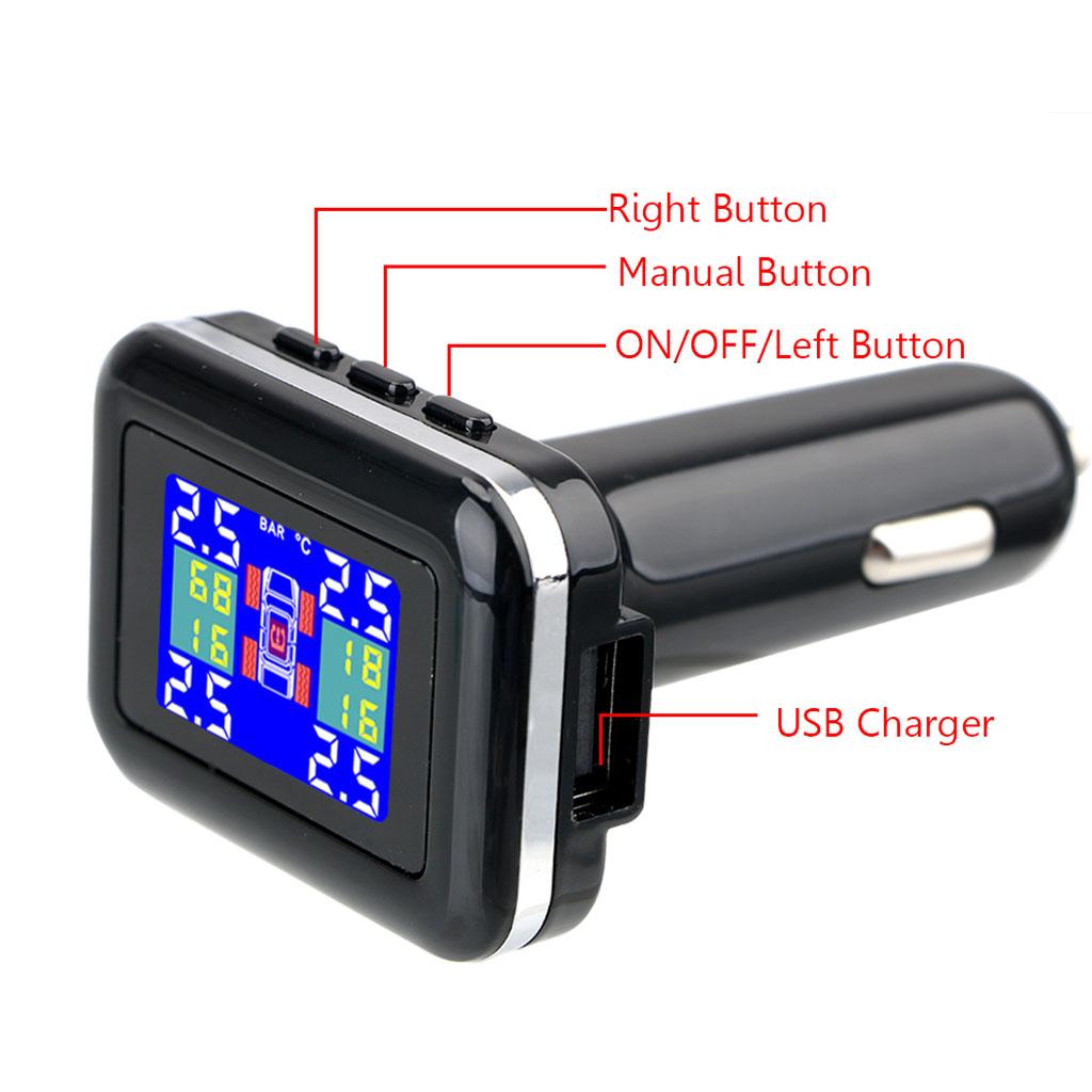 Cheap Programmed Cigarette Lighter Plug Tire Pressure Monitoring System