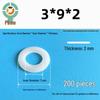 Thickened Nylon Plastic Flat Washer: Hard Plastic Gasket M2-M16
